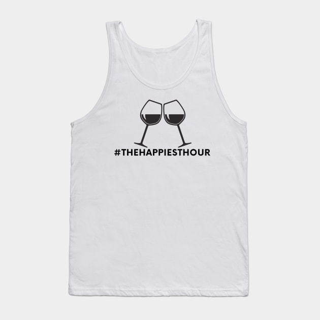 The Happiest Hour Tank Top by TTSWine